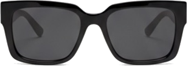 Oversized Square Sunglasses Black