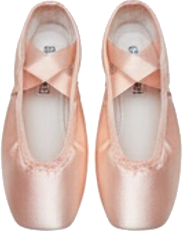 Pink Satin Ballet Slippers