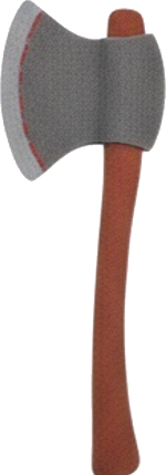 Foam Toy Axe Halloween Prop