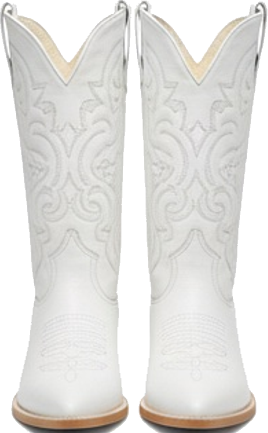 Women's White Cowboy Boots