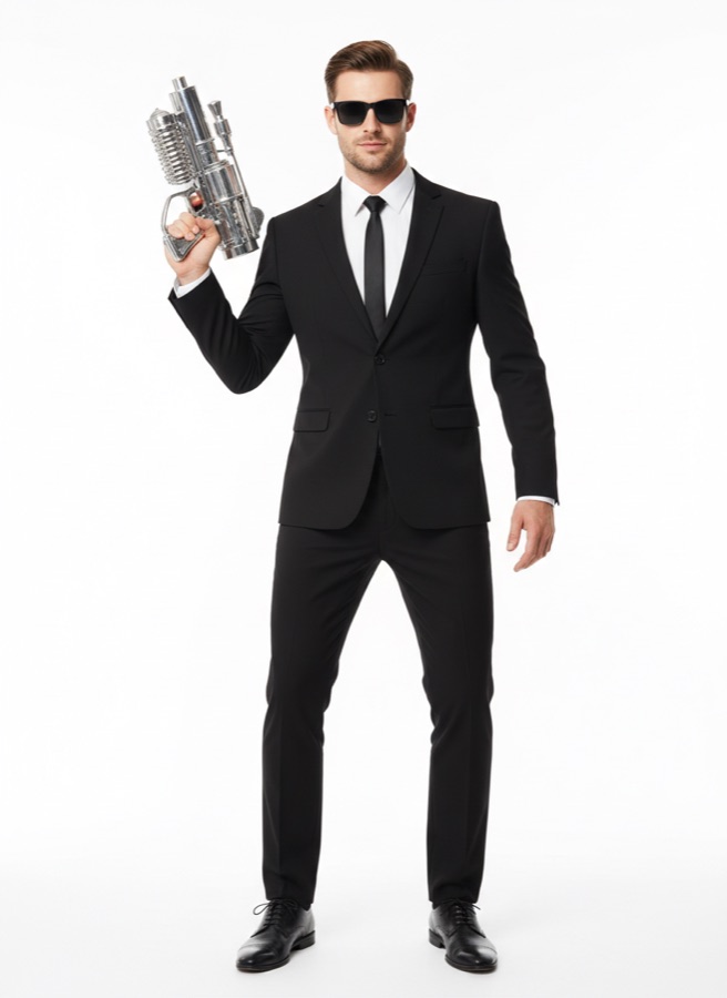 Men in Black Agent costume reference