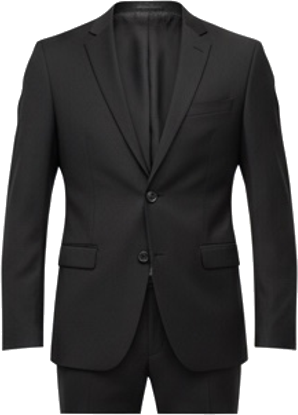 Men's Black Slim Fit Suit
