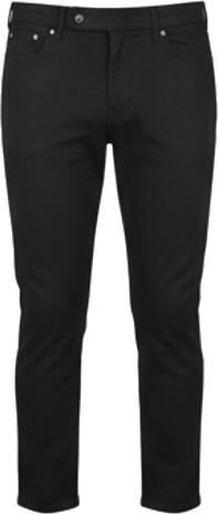 Men's Black Slim Fit Ankle Pants