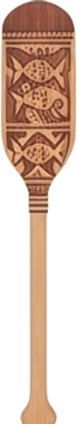 Wooden Canoe Oar Prop