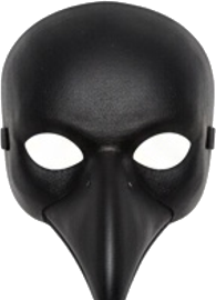 Black Beak Nose Costume